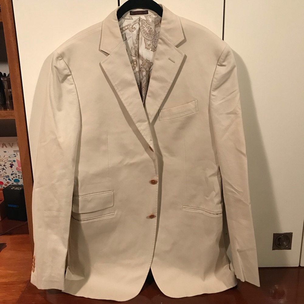 Etro Cream Blazer